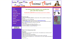 Desktop Screenshot of lfhanimalalert.org